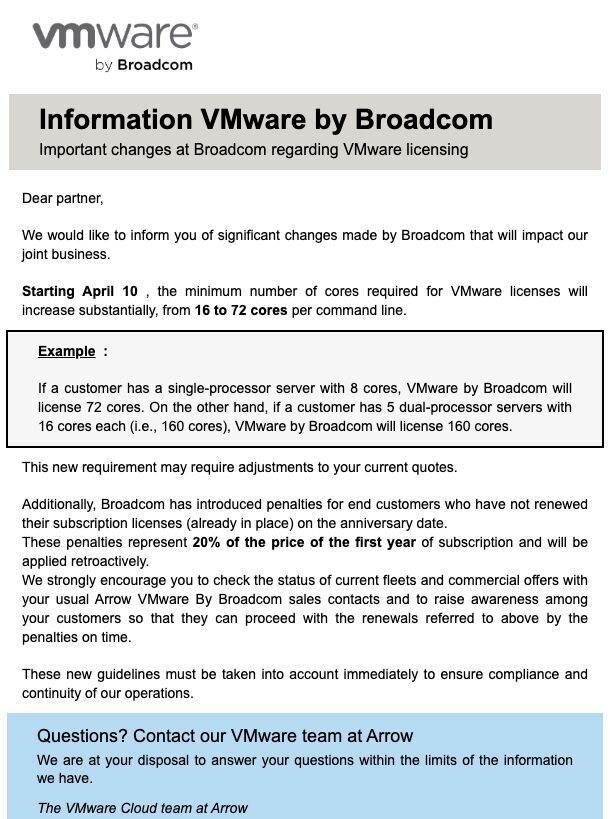 VMware Kullanıcılarına Kötü Sürpriz: Broadcom’dan Lisans Bombası! (Ve Bu Ne Anlama Geliyor?)