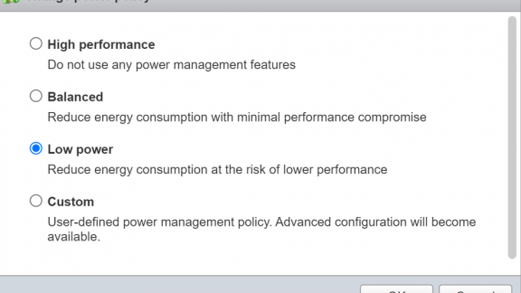 Host Power Management in VMware vSphere 7.0