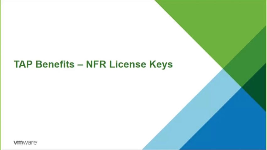 NFR Licenses for vExpert