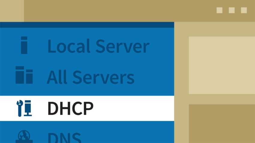 Windows DHCP Server üzerinde sarı ok ne anlama gelmektedir