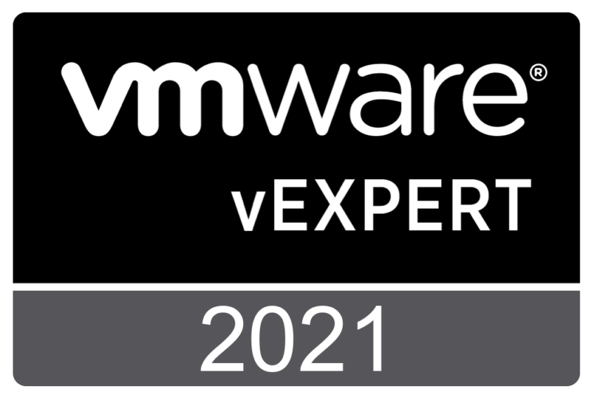 vExpert 2021 Second Half Applications